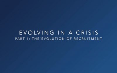 Evolving in a Crisis: Part 1
